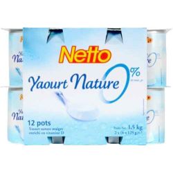 Netto Yrt Nature 0%Mg 12X125G