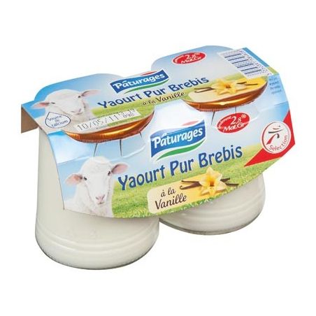Paturages Pat.Yt Brebis Sav.Vanil.2X125G