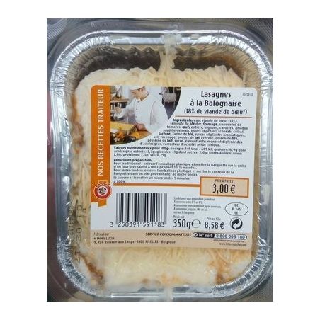 Selection Fe Sel Lasagne Bolognaise 350G