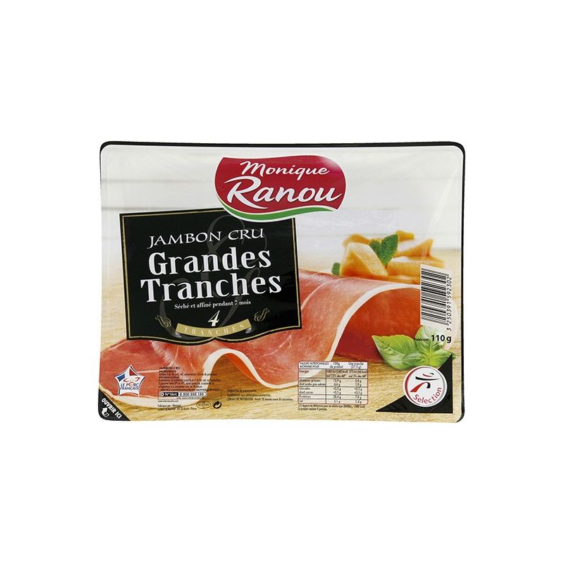 M.Ranou Jambon Cru 4Gde Tr110G