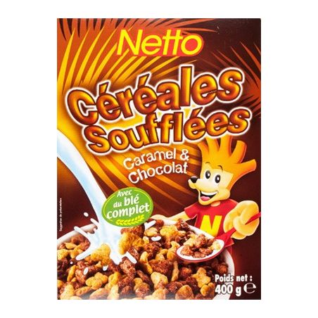 Netto Cereale Caramel/Choc 400