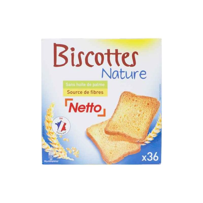 Netto Biscottes 36 Tranche300G