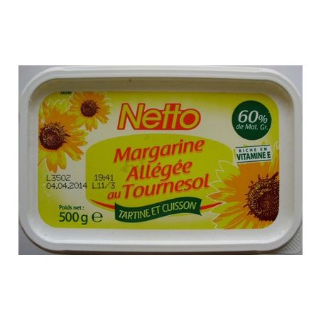 Netto 3/4 Marga Tourn. Bq 500G