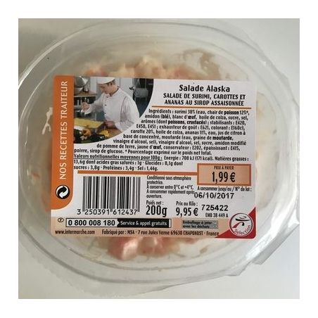 Selection Fe Sel Salade Alaska 200G