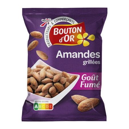 Bouton Dor Bo.Amandes Fumees Doypack 100G