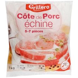 Grillero Cote Porc Echine 1Kg