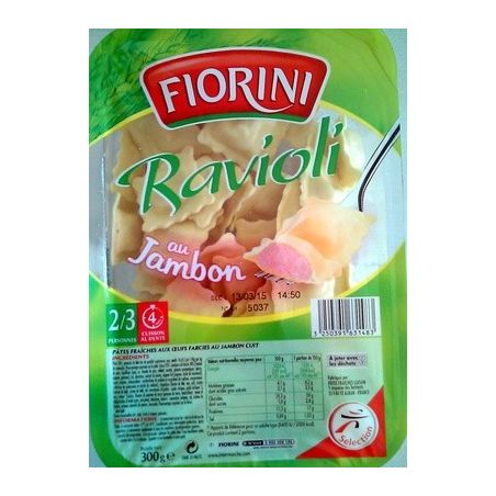 Fiorini Ravioli Jamb Cuit 300G