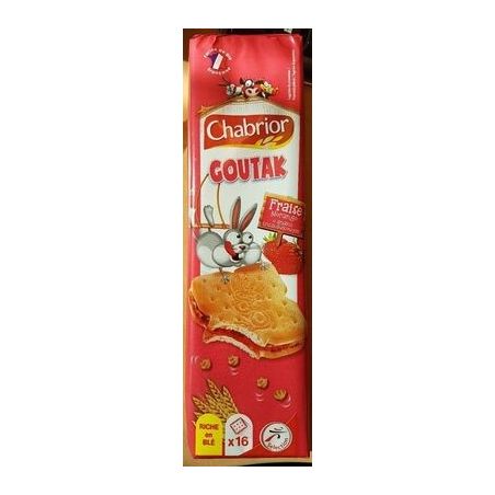 Chabrior Chab Goutak Fourre Fraise 295G