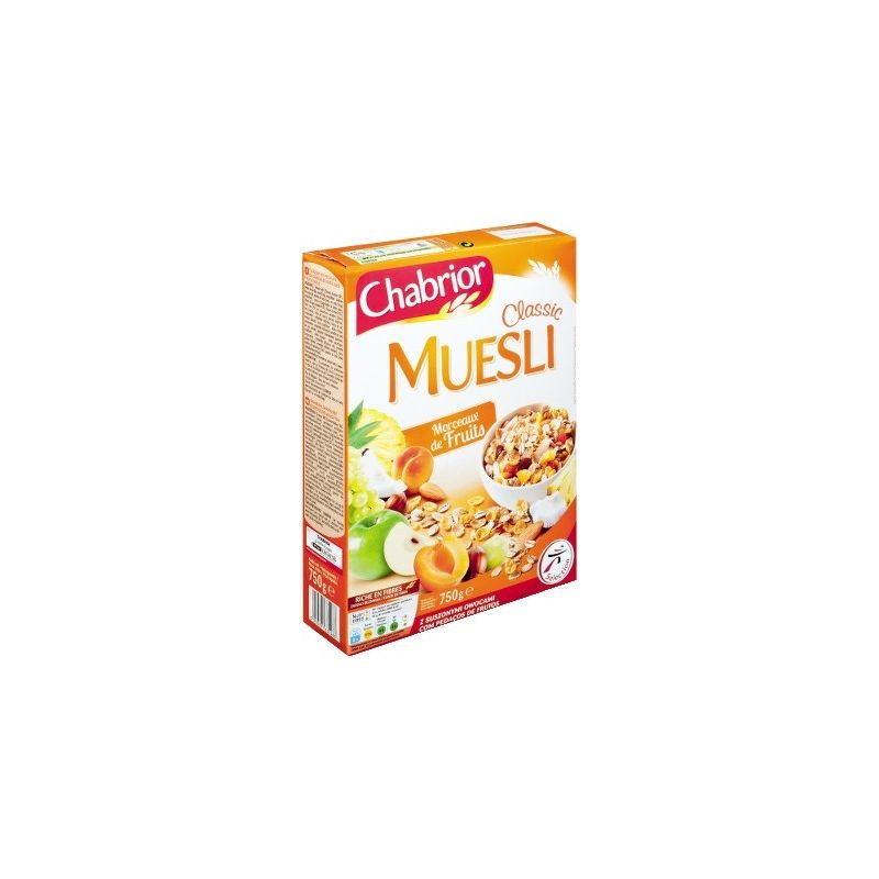 Chabrior Muesli Frts Floco.750