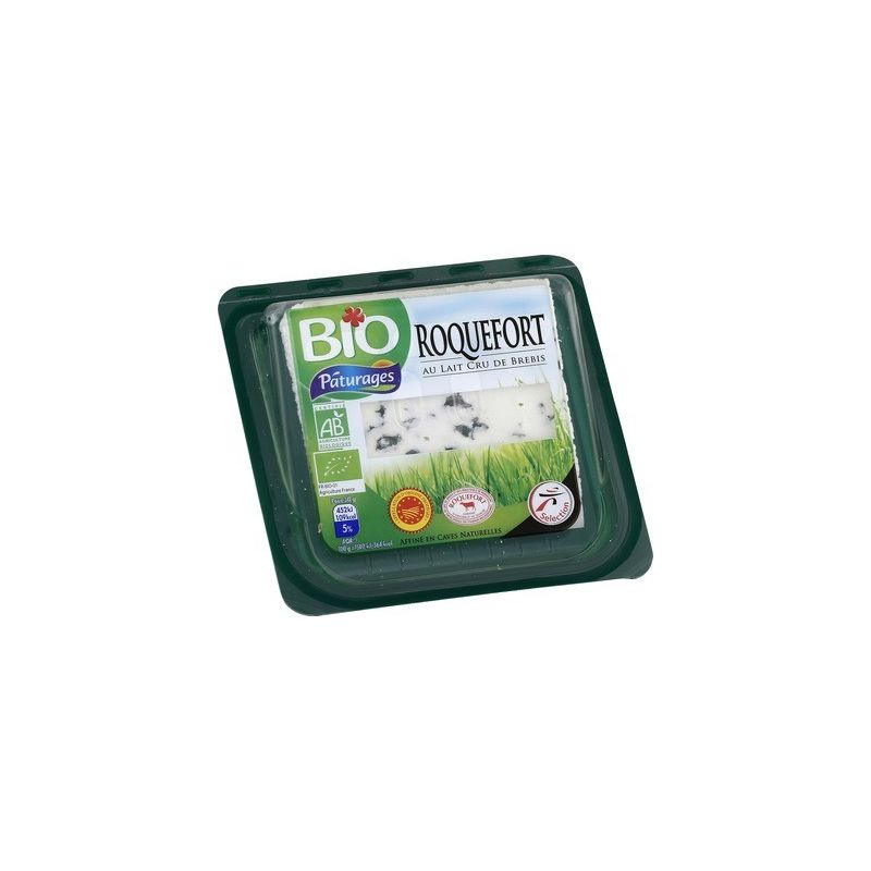 Paturages Bio Pat Roquefort Aop 100G