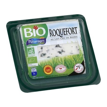 Paturages Bio Pat Roquefort Aop 100G