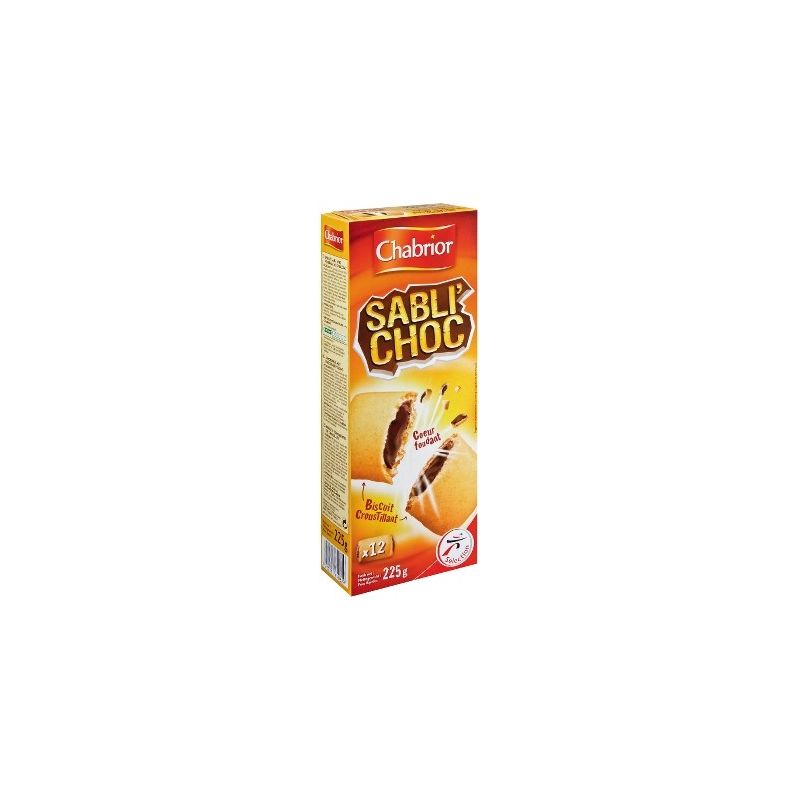 Chabrior Sabli Choc Etui 225G