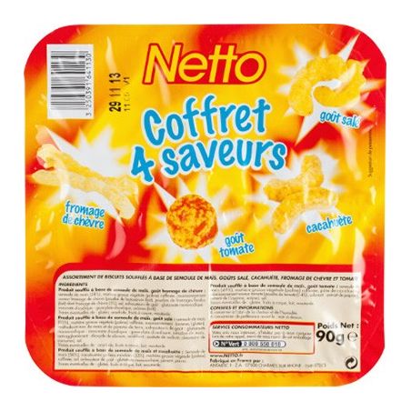 Netto Coffret 4 Saveurs 90G