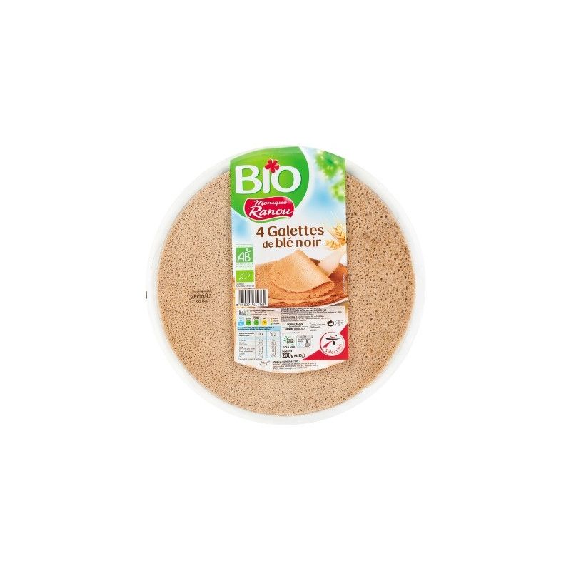 Ranou 4 Galet Ble Noir Bio200G