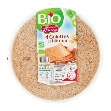 Ranou 4 Galet Ble Noir Bio200G