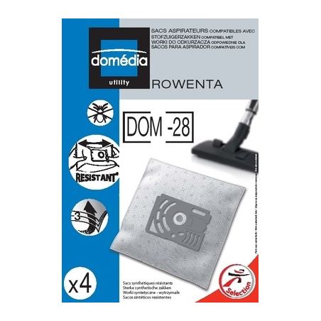 Domedia Sac Aspirateur Dom28