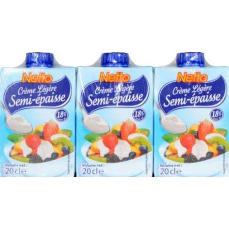 Netto Creme Se.Ep 18% 3X20Cl