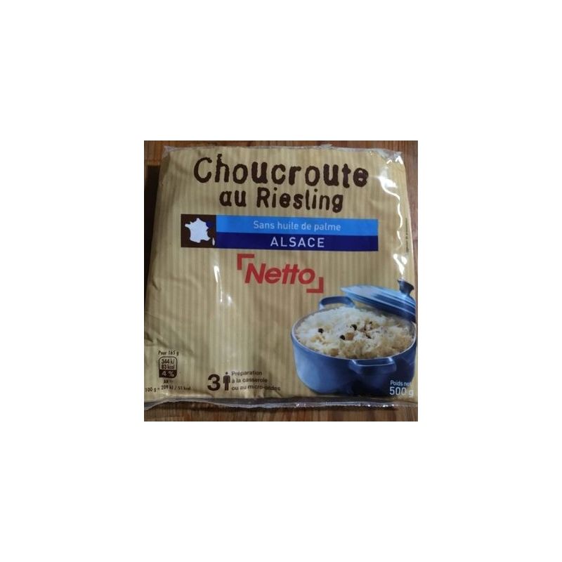 Netto Choucroute Cuisinee500G