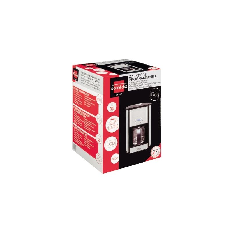 Domedia Cafetiere Inox