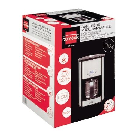 Domedia Cafetiere Inox