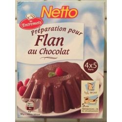 Netto Flan Chocolat 4D 232G