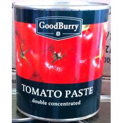 Concentre De Tomates Goodburry 28/30% Carton 6 Boites X 4,50 Kilos
