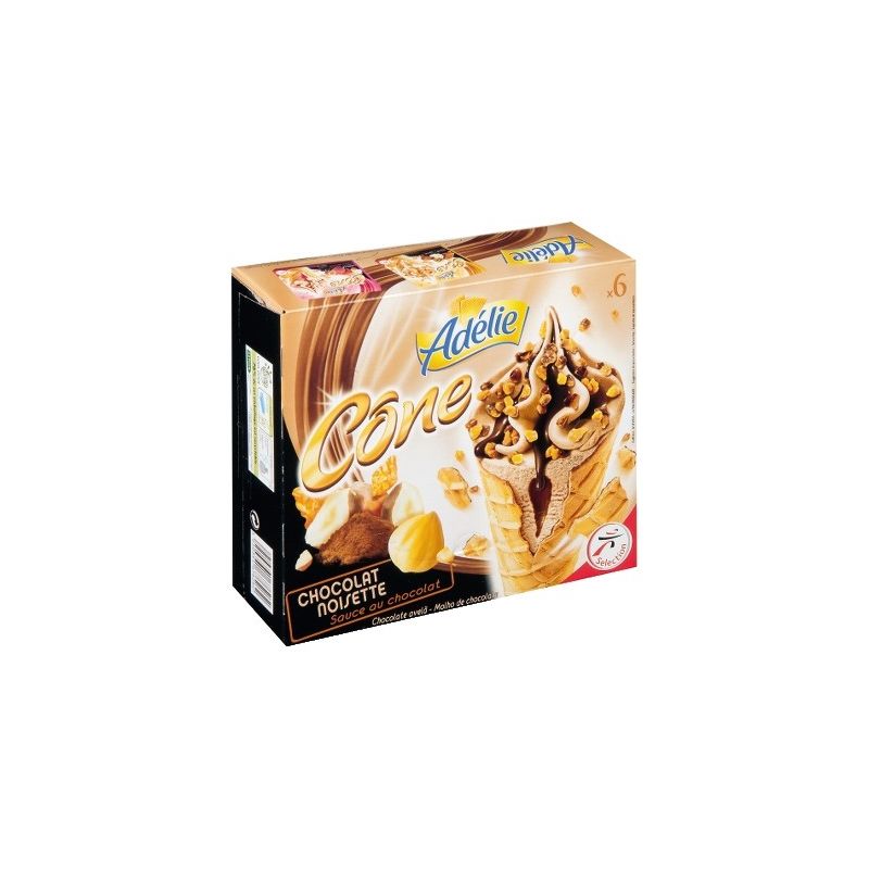 Adelie Cone Choc/Nois X6 412G