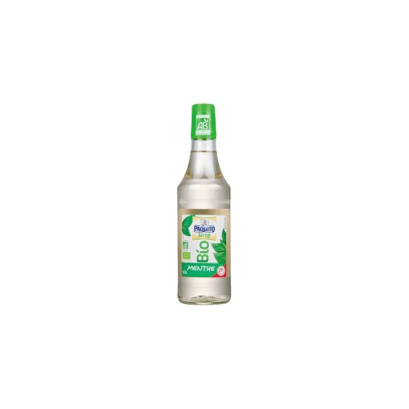 Paquito Bio Sirop Menthe 50Cl