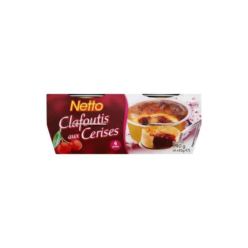 Netto Clafoutis Cerises 4X85G