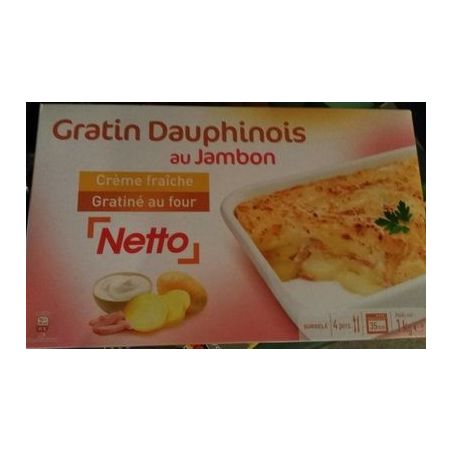 Netto Gratin Dauph.Jambon 1K