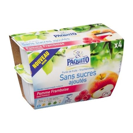 Paquito Paq.Coupel Pm Framb Ssa 4X100G