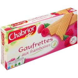 Chabrior Chab Gaufrettes Framboise 160G