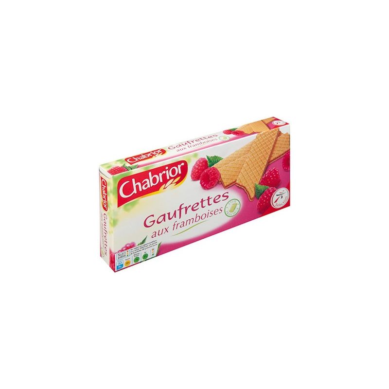 Chabrior Chab Gaufrettes Framboise 160G