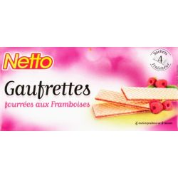 Netto Gaufrette Framboise 160G