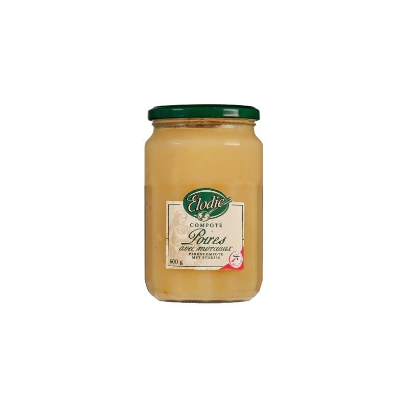 Elodie Compot Poire Bocal 600G