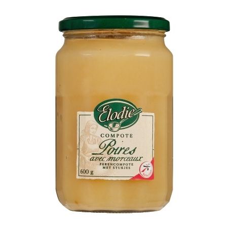 Elodie Compot Poire Bocal 600G