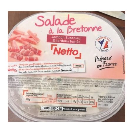 Netto Salade Bretonne 300G