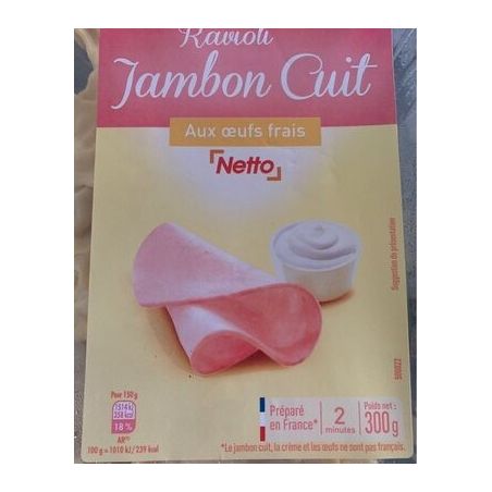 Netto Ravioli Au Jambon 300G