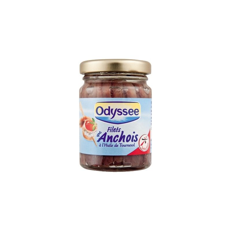 Odyssee Anchois Allonges 100G