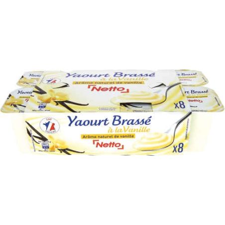 Netto - Yrt Bras.Vanil.8X125G