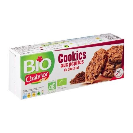 Chabrior Bio Chab Cookies Chocolat 200G