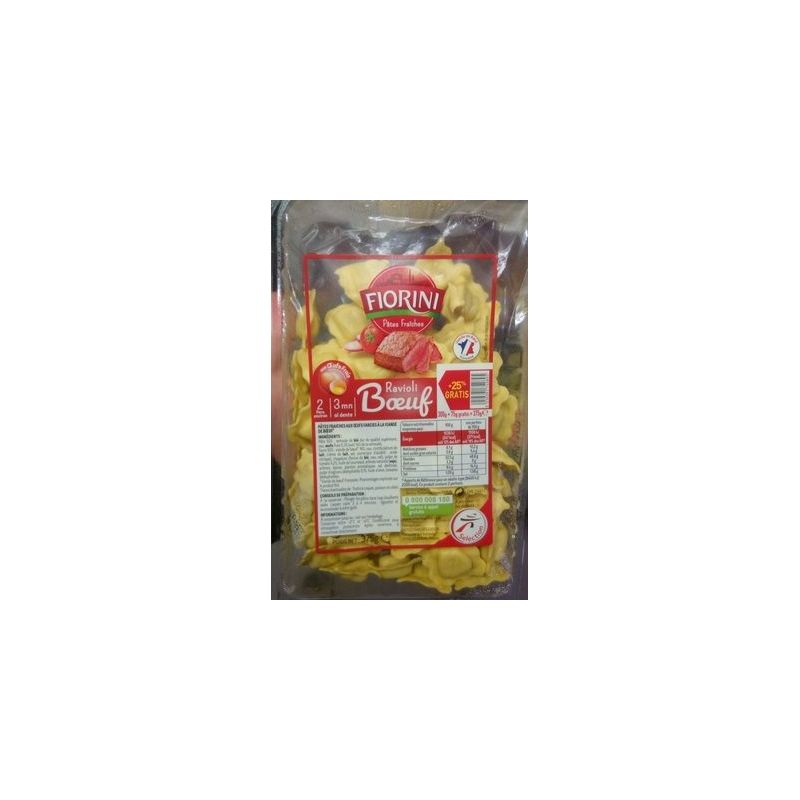 Fiorini S/Fior Ravioli Boeuf+25%G 375G