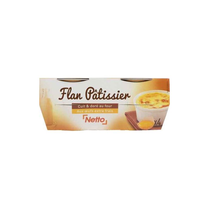 Netto - Flan Patissier 4X100G