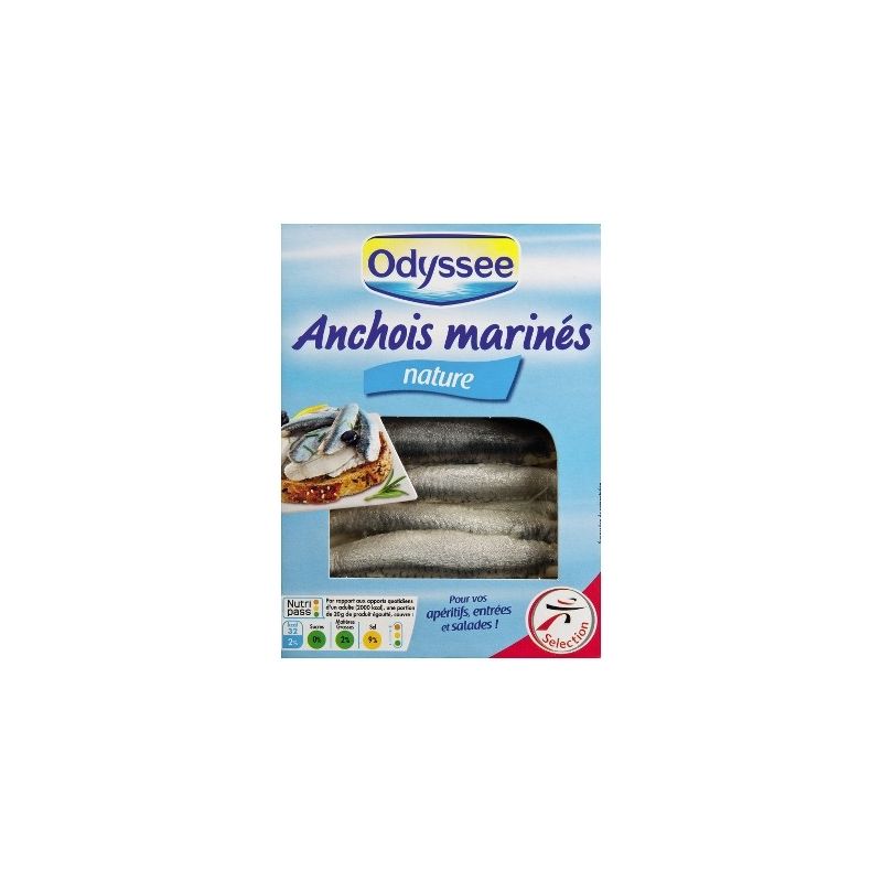 Odyssee Anchois Nature 150G