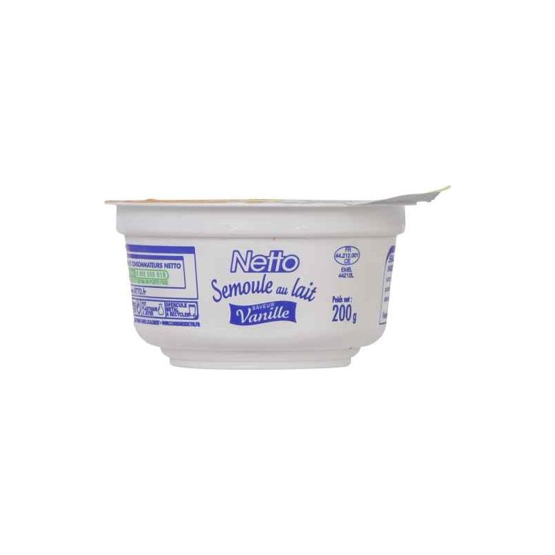 Netto Semoule Vanille 200G