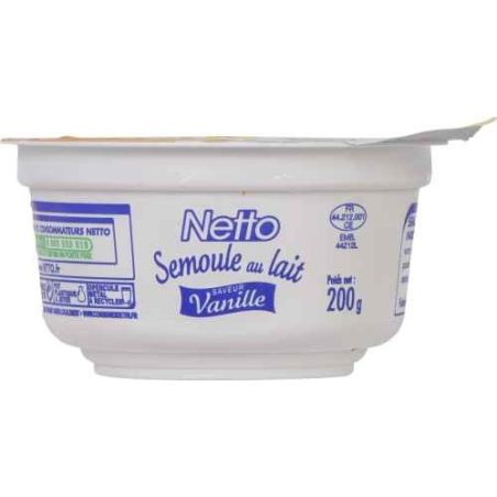 Netto Semoule Vanille 200G