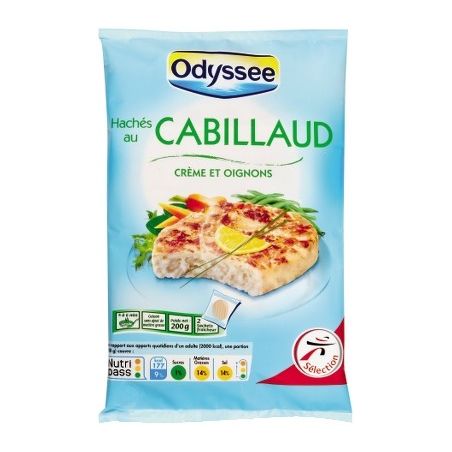 Odyssee 2 Hache Cabillaud 200G