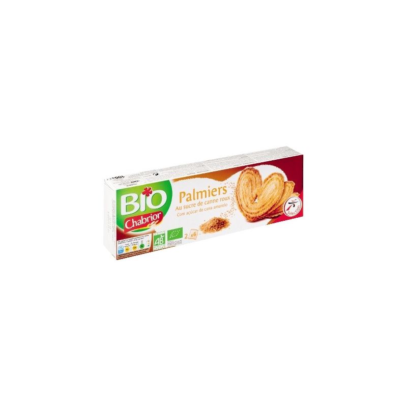 Chabrior Palmiers Bio 100G