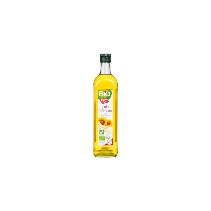 Bouton Dor Bo Huile Tournesol Ve Bio 75Cl