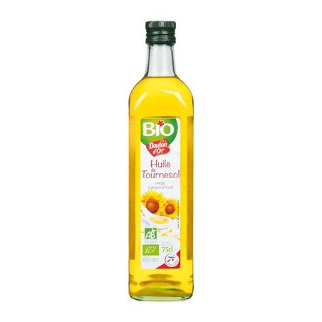 Bouton Dor Bo Huile Tournesol Ve Bio 75Cl